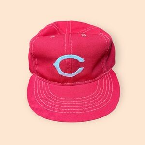 Vintage Cincinnati Reds 1980s SnapBack Hat Annco Vtg 80s